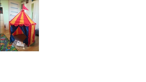 Elbląg Sprzedam namiot dziecięcy IKEA wymiary wysokość 120cm, średnica 100cm. Stan dobry