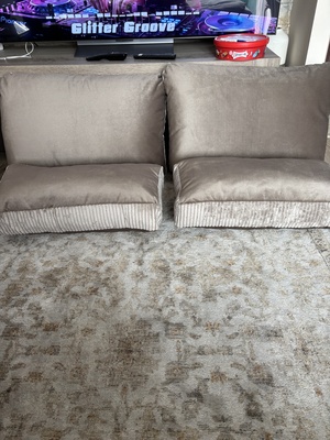 Elbląg Sprzedam oparcia na kanapę kolor kawowy 4 sztuki nowe