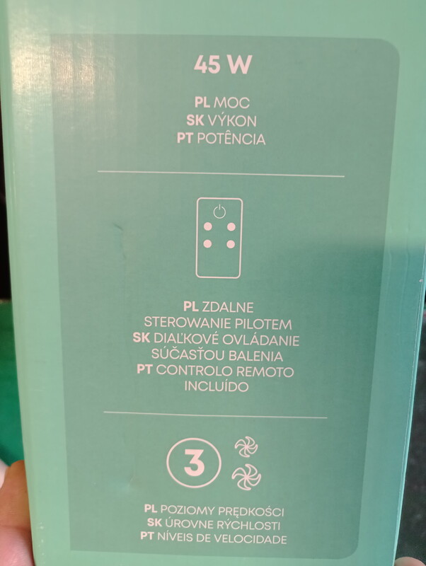 Elbląg Nowy wiatrak podłogowy. Doskonałe rozwiązanie na gorące dni, zapewniający przyjemne chłodzenie w pomieszczeniu.
