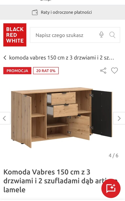 Elbląg Sprzedam komodę używana