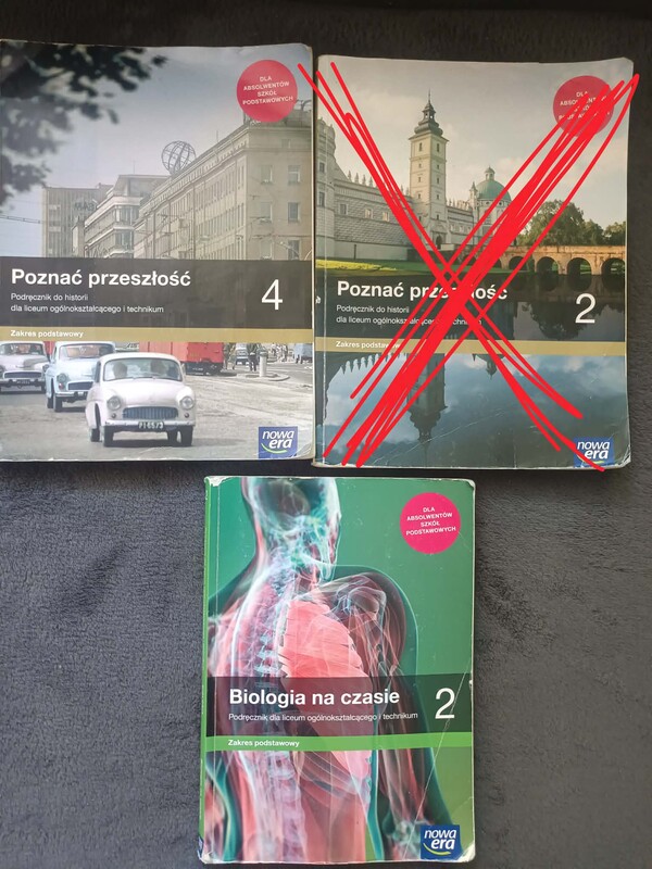 Elbląg Sprzedam podręczniki do technikum lub liceum