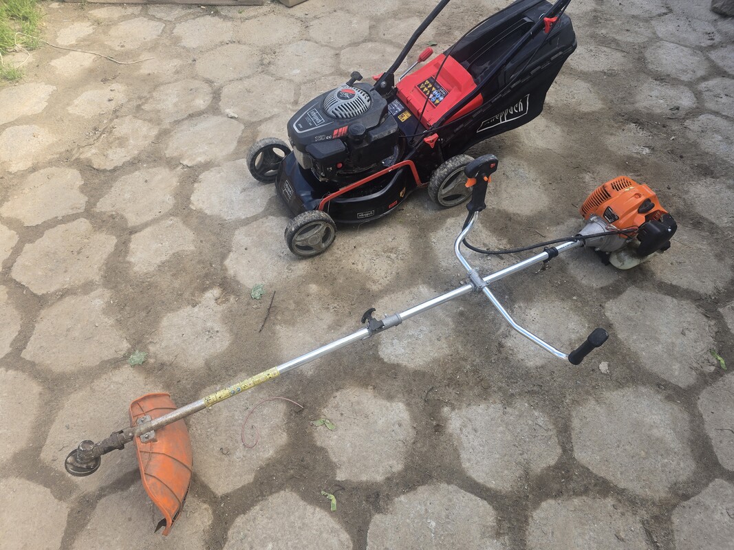 Elbląg Podkaszarka spalinowa Handy TMK52 52 cm³ – kompletna, do uruchomienia