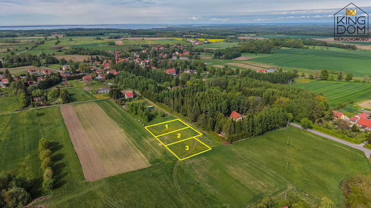 Elbląg KINGDOM NIERUCHOMOŚCI BLISKO CIEBIENA SPRZEDAŻ TRZY ATRAKCYJNE DZIAŁKIPOD ZABUDOWĘ JEDNORODZINNĄZ WYDANYMI