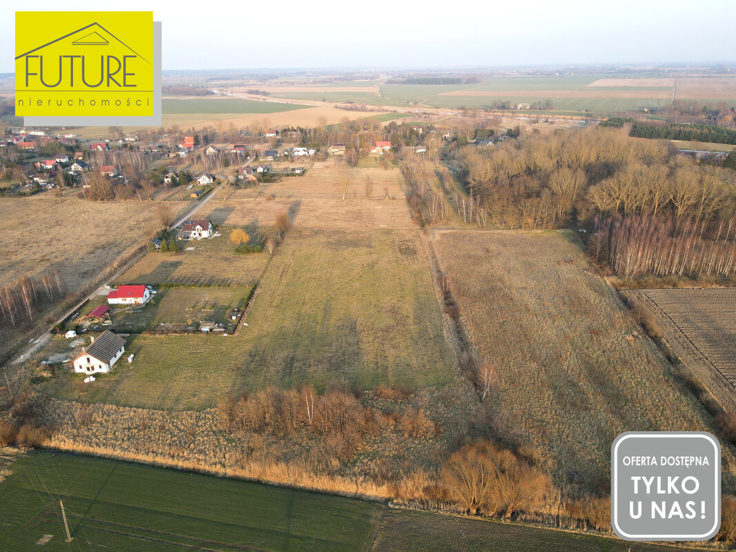 Elbląg FUTURE NIERUCHOMOŚCISprzedam działkę - PrzemysławDZIAŁKA POD ZABUDOWĘ ZAGRODOWĄ ORAZ POD AGROTURYSTYKĘ!
