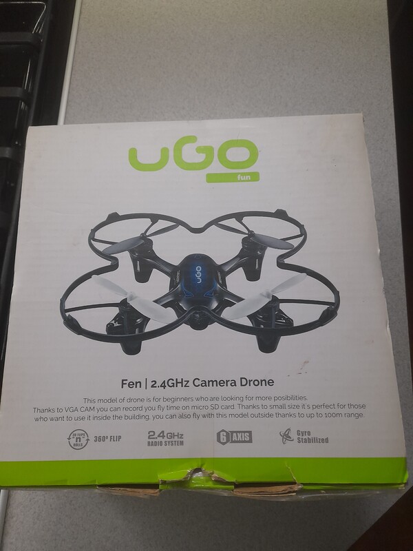 Elbląg Dron z kamerą w zestawie pudelko bateria ladowarka pilot zapasowe śmigła instrukcja. czas lotu do 10min