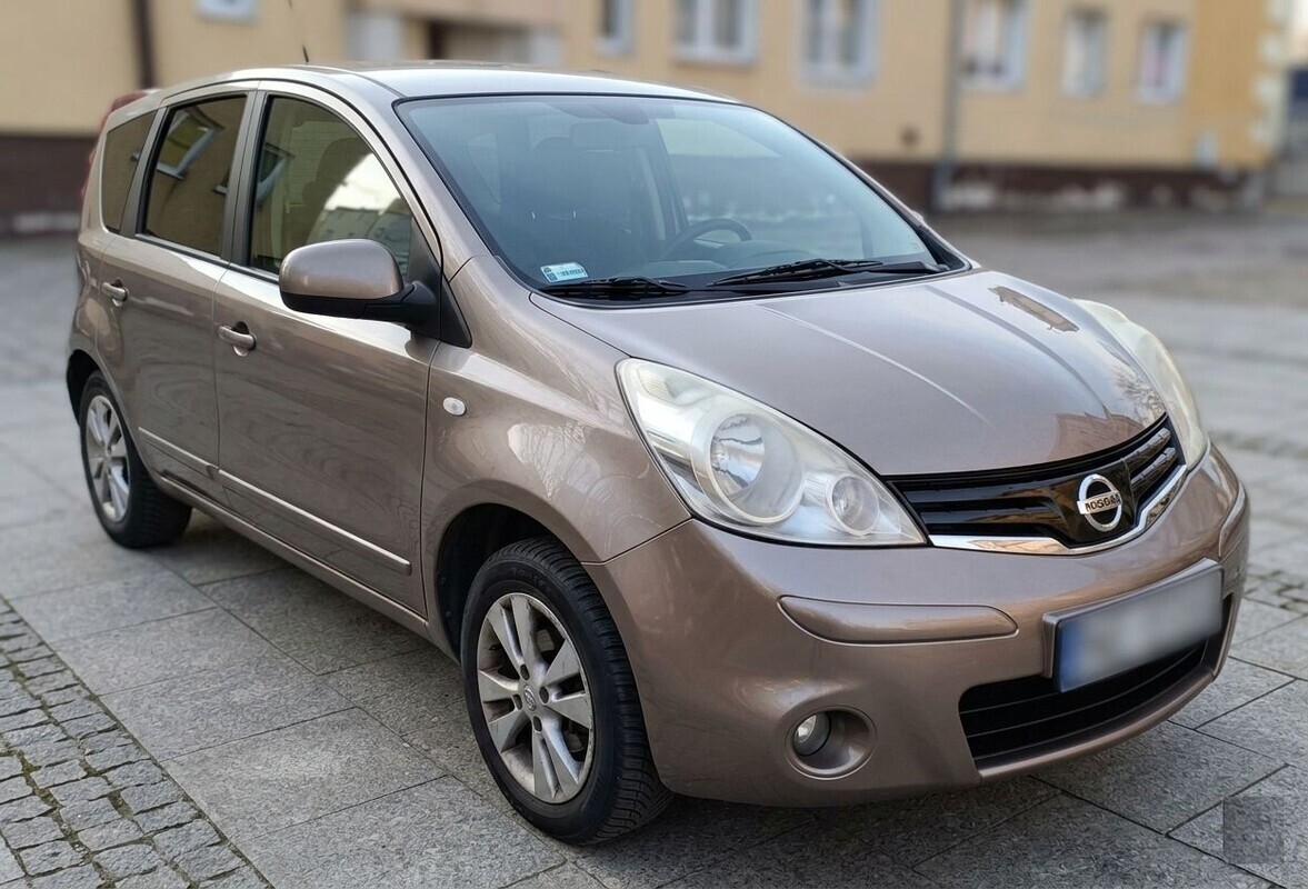 Elbląg Nissan Note 1.4 Benzyna&nbsp; Przebieg: 186 000 kmRok produkcji 2009Model Nissan Note E11 Acenta Premium