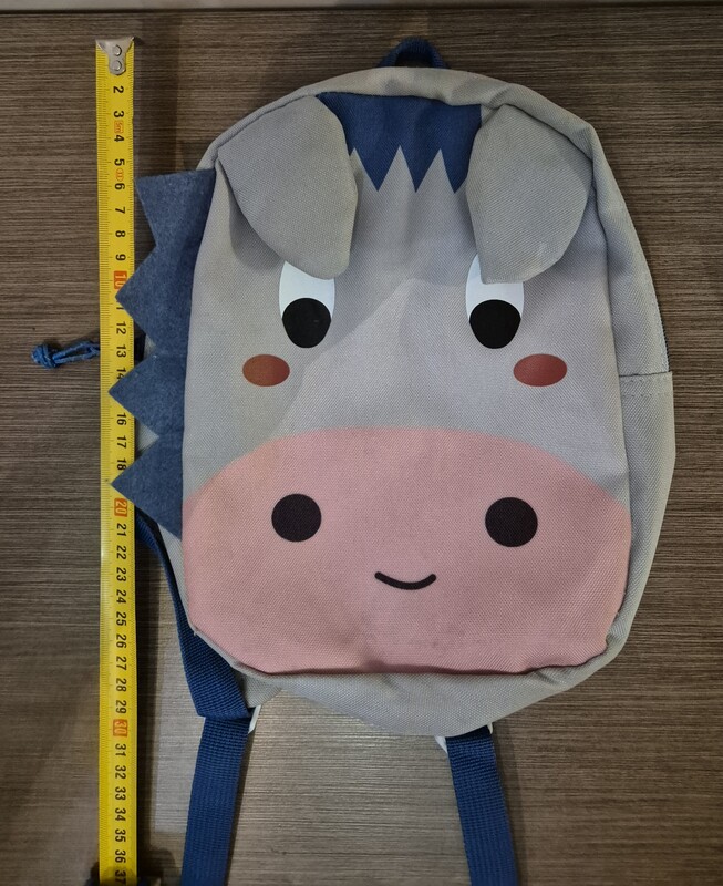 Elbląg Plecak dla dziecka, wiek 3+.
Nie zniszczony, użyty kilka razy, po jednym dziecku.