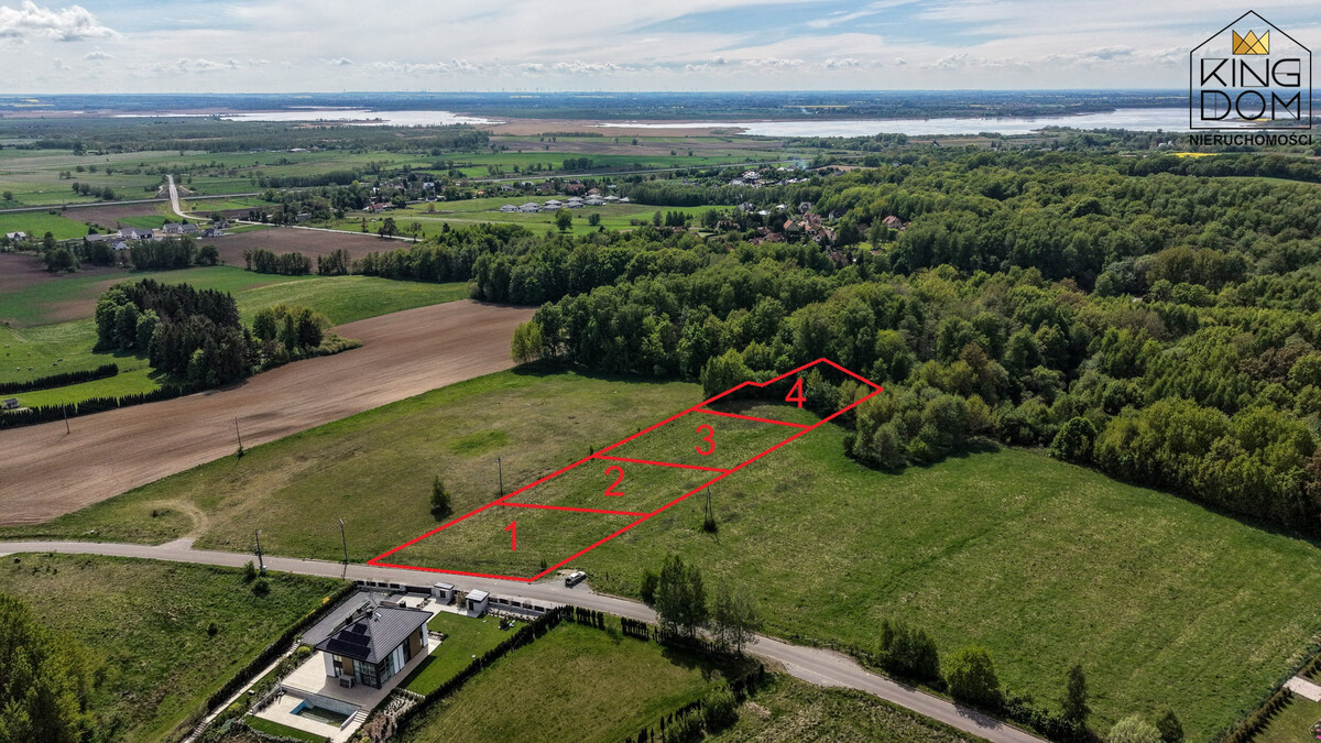 Elbląg KINGDOM NIERUCHOMOŚCI BLISKO CIEBIENA SPRZEDAŻ 4 ATRAKCYJNE DZIAŁKIPOD ZABUDOWĘ JEDNORODZINNĄZ WYDANYMI