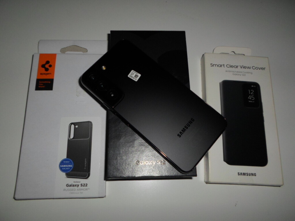 Elbląg Samsung galaxy S22 sm-S901b/DS 256 GB, RAM 8GB ANDROID 16 NAJNOWSZY, kolor black platinum, ,zadbany 2 letni,