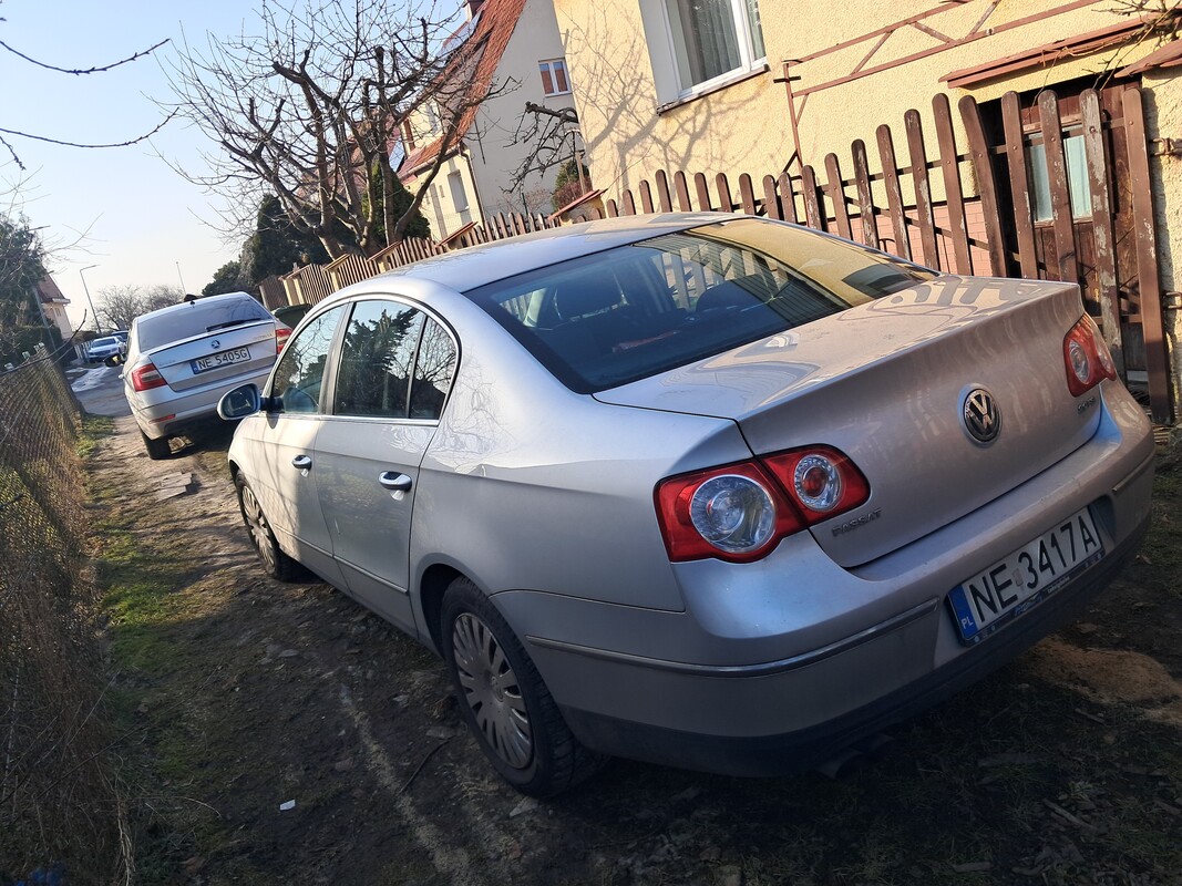 Elbląg Volkswagen Passat b6 2005r. 2.0 benzyna (150km).
