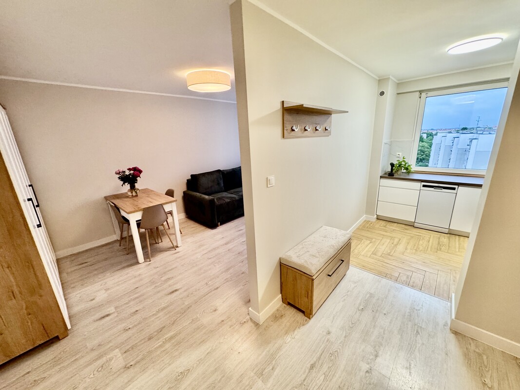 Elbląg 🏡 Komfortowe mieszkanie 2 pokojowe przy ul. Kościuszki z widokiem na panoramę Elbląga.