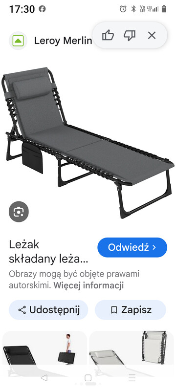 Elbląg Sprzedam kwietnik 7 ramienny na 7 kwiatów metalowy, solidny, wysoki cena 150 zł. Sprzedam leżanki nowe sztuka