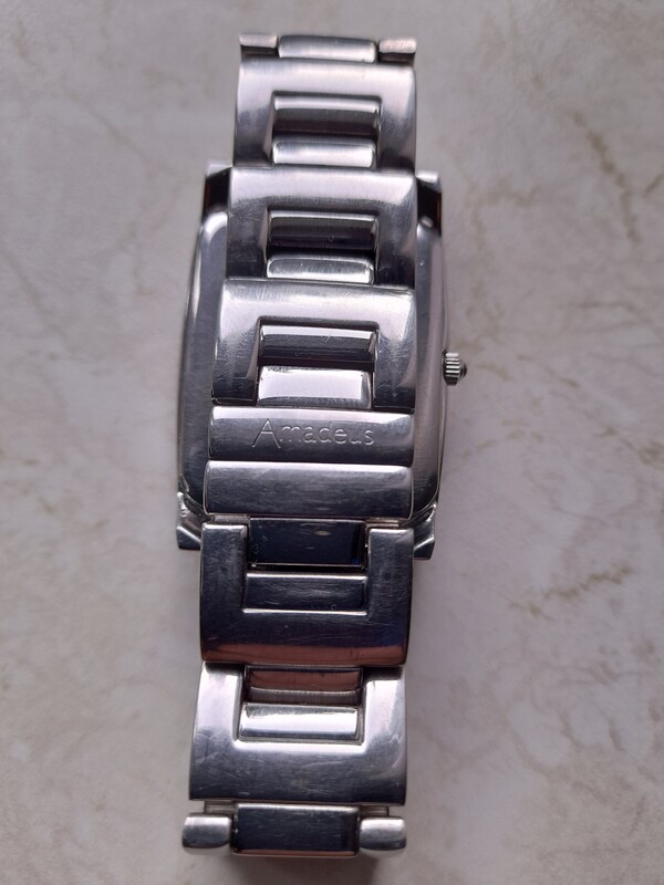 Elbląg Zegarek Amadeus AM00122 w dobrym stanie bransoletka 20mm