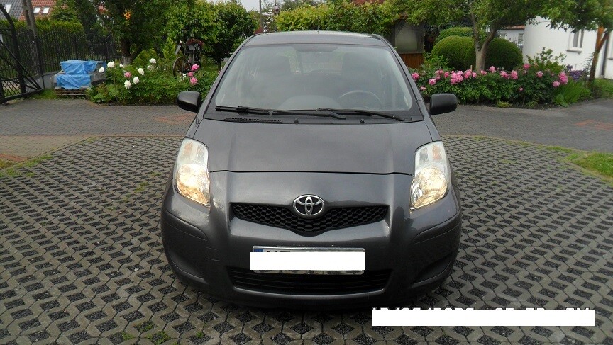 Elbląg Toyota YarisPoj.1,3 benzyna 100 kMModel 2010KlimatyzacjaElektryczne szybyElektryczne lusterkaABS Wspomaganie