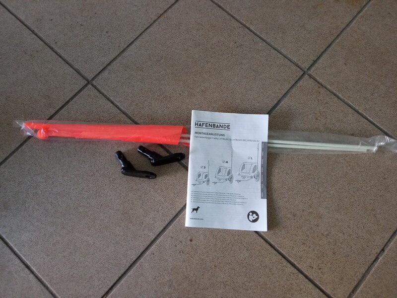 Elbląg Sprzedam HAFENBANDE przyczepka rowerowa Cabby S dla Twojego pupila. Pełny opis i dane techniczne np. na