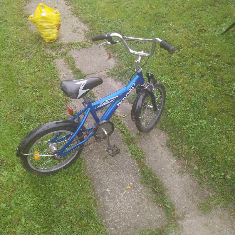 Elbląg Witam sprzedam rowerek dla dziecka stan bardzo dobry koła 16 cali