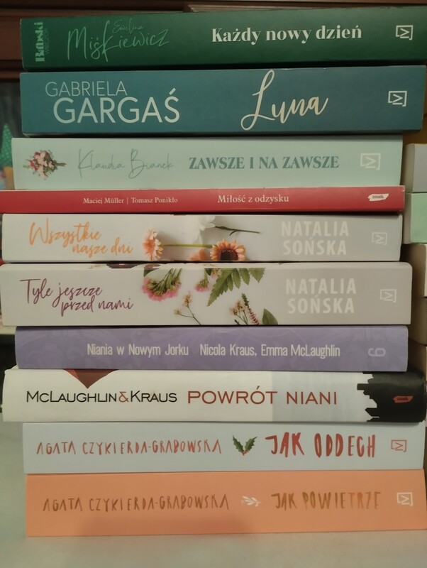 Elbląg Sprzedam książki-literatura kobieca. Cena za sztukę - 10 zł. W przypadku zakupu całości będzie rabat.