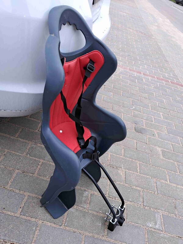 Elbląg Fotelik rowerowy SEGGIOLINI ITALIANI.
do 22 kg, stan dobry.