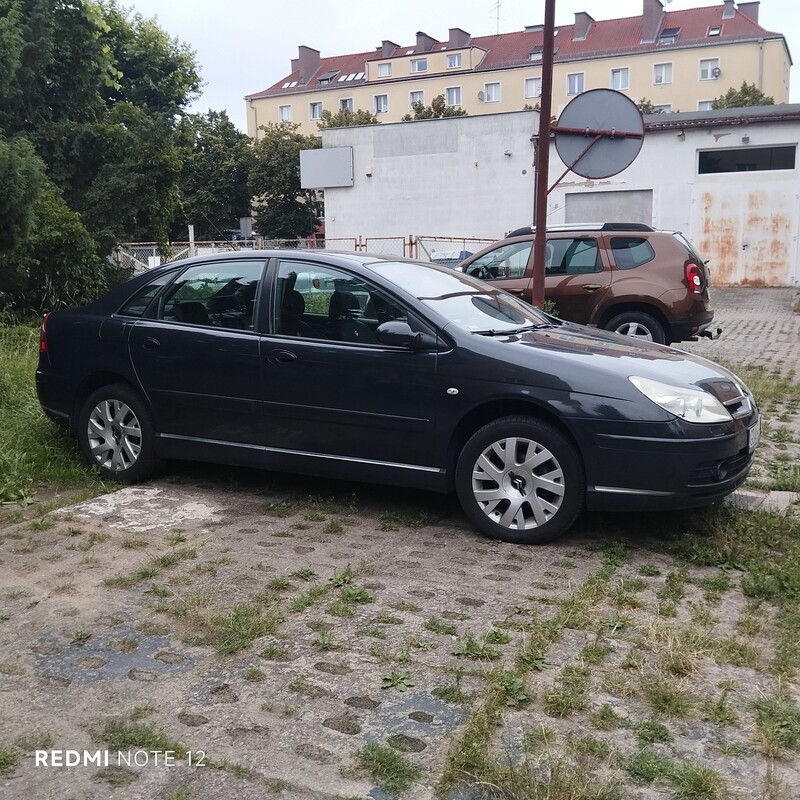 Elbląg Sprzedam CITROENA C5 - WERSJA EXCLUSIVE !. Kolor: Grafitowo / Czarny z Doskonałym silnikiem DIESLA - 2.0 HDI.