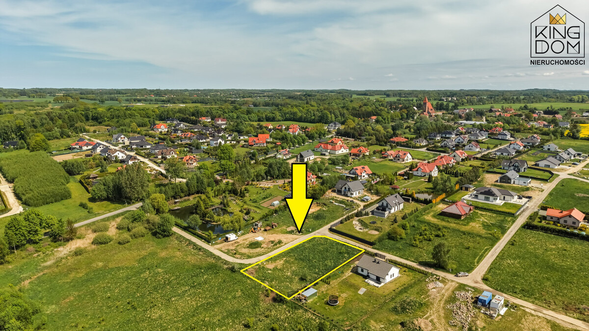 Elbląg KINGDOM NIERUCHOMOŚCI BLISKO CIEBIE ATRAKCYJNA DZIAŁKA POD ZABUDOWĘ DOMU JEDNORODZINNEGOZ WYDANYMI WARUNKAMI
