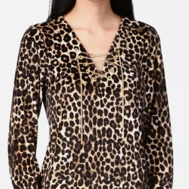 Elbląg Michael Kors sukienka S US S - nowa z metkami przywieziona z USA
Kolor: wzór czarno-beżowo-brązowy. Skład