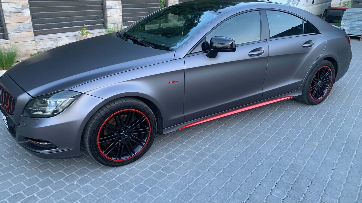 Elbląg SPRZEDAM MERCEDES CLS 350 CDI 2011R SZARY MAT