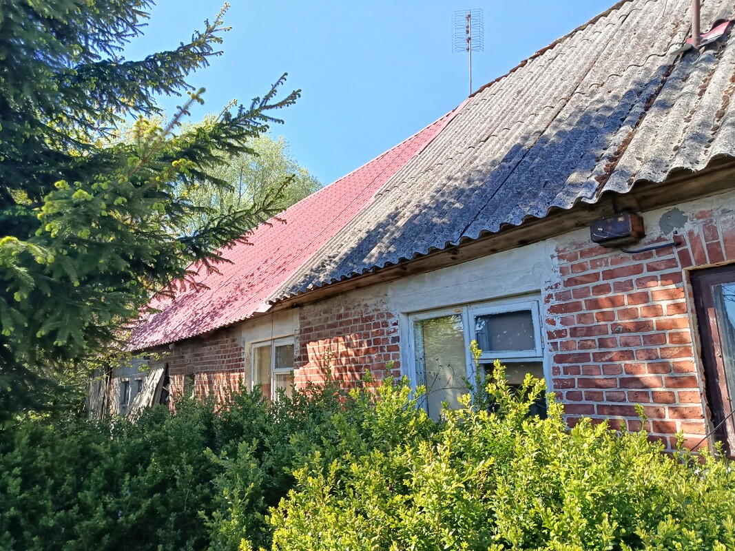 Elbląg Sprzedam ziemię z działką zabudowaną po gospodarstwie rolnym w Pomorskiej Wsi gmina Milejewo 15 minut od