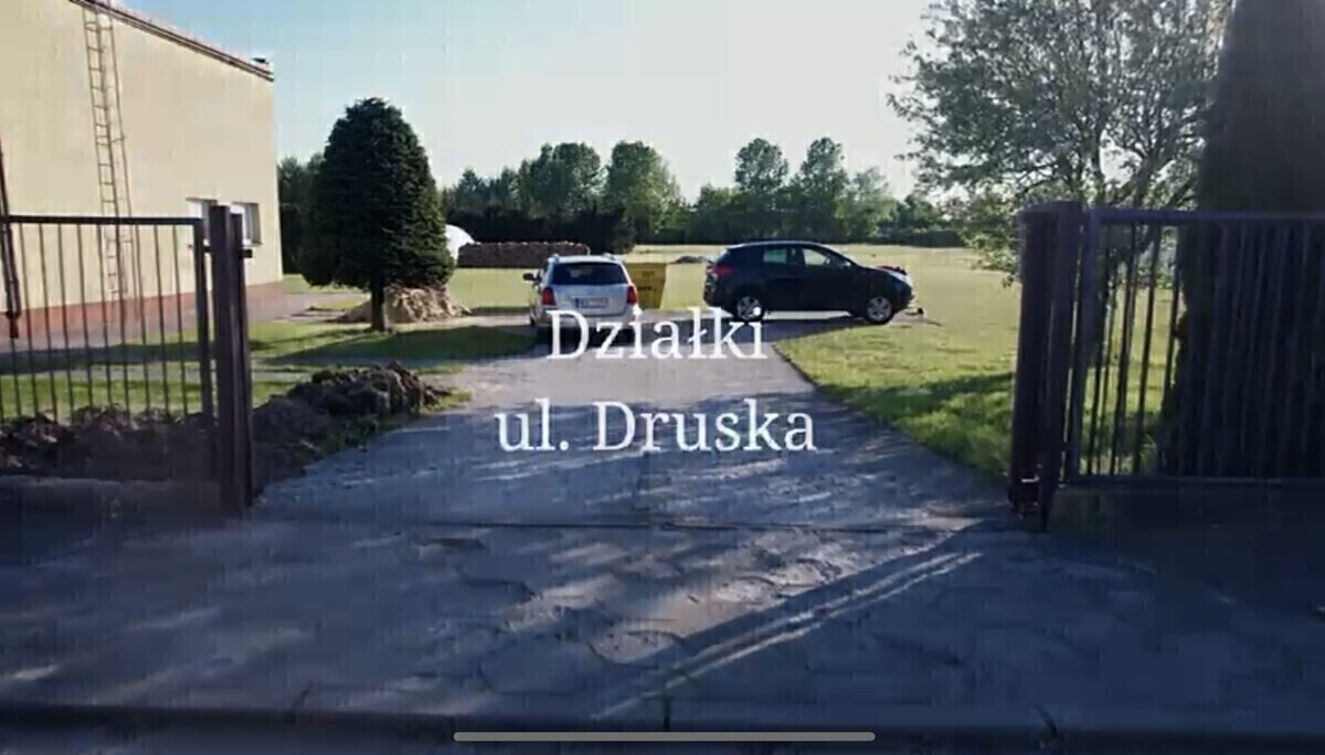 Elbląg Na sprzedaż działka inwestycyjna z wydanymi warunkami zabudowy – świetna lokalizacja Elbląg, ul. Druska!