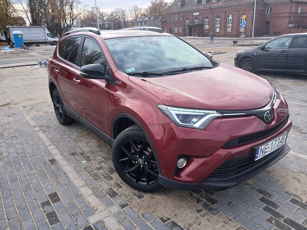 Elbląg 🚗 Wyjątkowa Toyota RAV4 w perłowym czerwonym kolorze na sprzedaż! 🚗Niepowtarzalna okazja