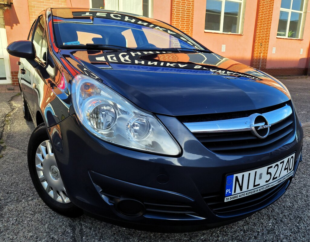 Elbląg Opel Corsa Lift 1,2Benzyna 80Km 2008Rok Nowy Rozrząd Łańcuszek z Pompą Oleju-Sprawna Klimatyzacja