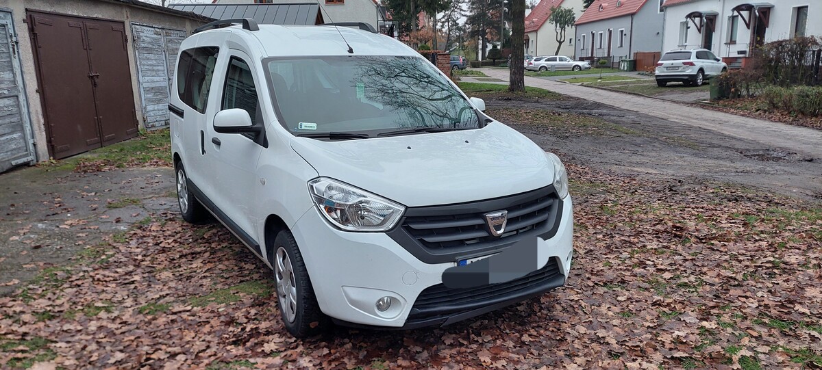 Elbląg Sprzedam Dacia Dokker 1.6 benzyna, przebieg 123600km, moc 102KM, pierwszy właściciel niepalacy, zadbany, salon
