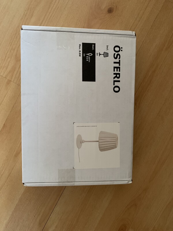 Elbląg SPRZEDAM Nowa fabrycznie zapakowana ÖSTERLO lampa stołowa/nocna IKEA Posiadam 2 sztuki Cena dotyczy jednej lampy