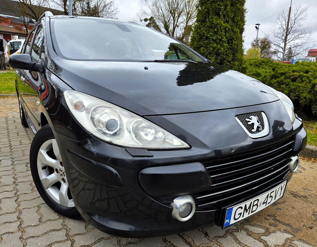 Elbląg Peugeot 307SW 1,6Benzyna 110Km Dobra Wersja Wyposażenia 2006Rok 7-Osobowy