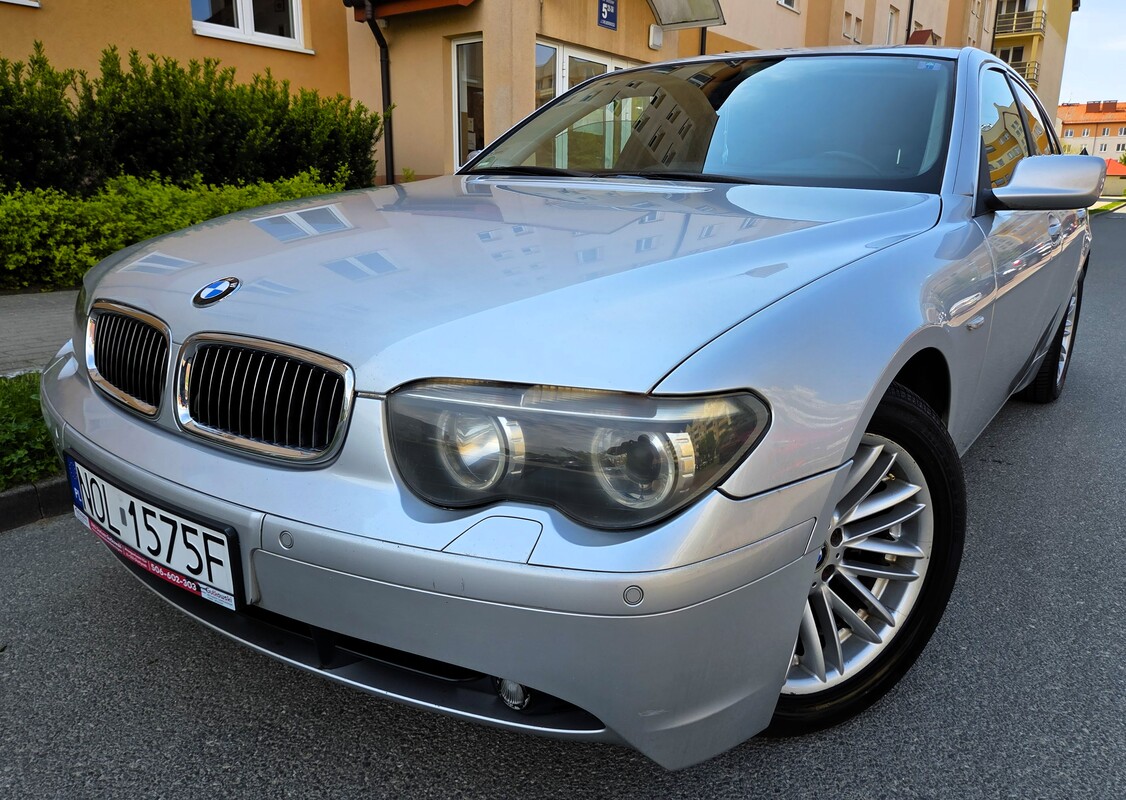 Elbląg BMW Serii 7 Limuzyna 3,6Benz 272Km 2002Rok Gaz Sekwencja Ważny Do 2035Roku-Elektryczne Szyby