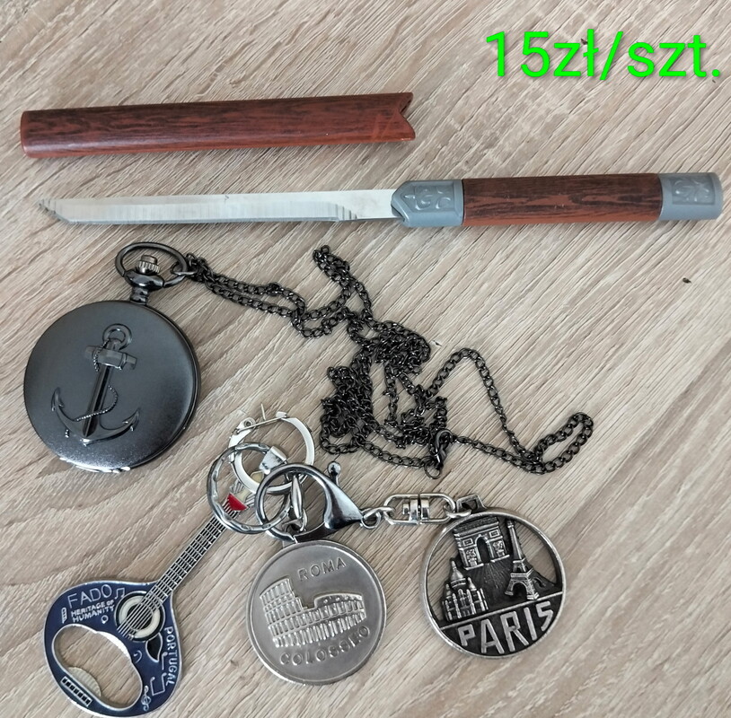 Elbląg Dla kolekcjonerów i nie tylko breloczki oryginał z Paryża, Rzymu i Lizbony. ..