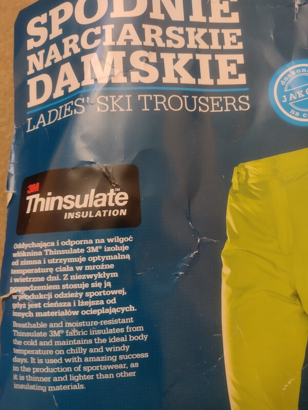 Elbląg Spodnie narciarskie damskie rozm. M
Spodnie nowe nie używane, rozm M ( wzrost 164-170 obwód talii 74-78 ).