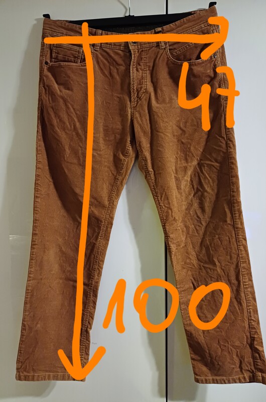 Elbląg Spodnie męskie sztruksy CAMEL ACTIV ( niemiecka marka, której początki sięgają wyścigów Camel Trophy)stan