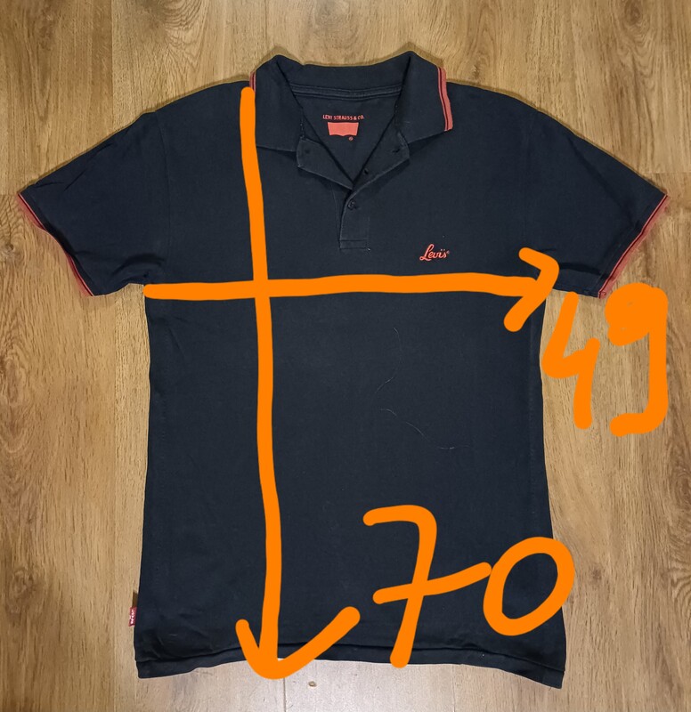 Elbląg Koszulka polo LEVIS rozmiar L stan idealny
