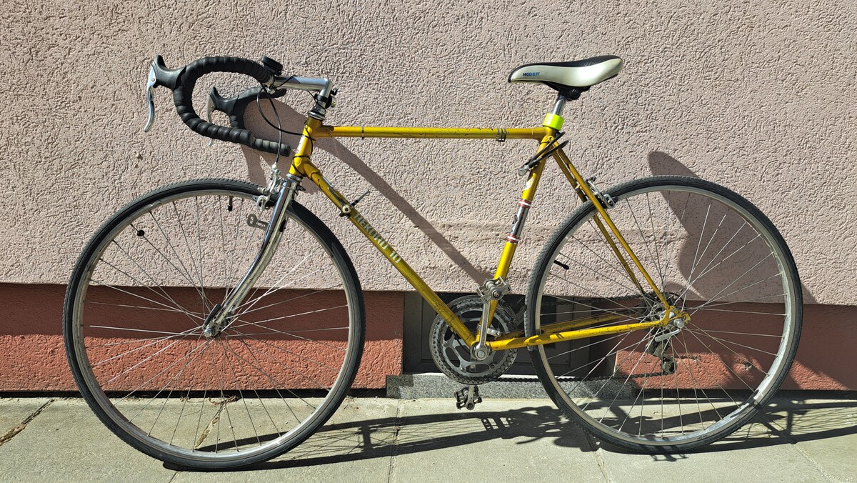 Elbląg Rower Rekord 10 z 1975 roku. Sprawny po 2 kapitalnych remontach.