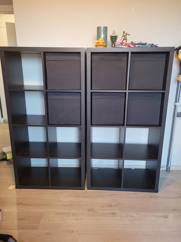 Elbląg Sprzedam łóżko pietrowe i dwa kallax z ikea. Za calosc 600zl