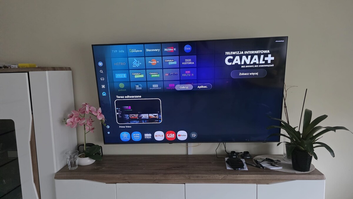 Elbląg Sprzedam TV 65 z funkcją Smart. Stan idealny