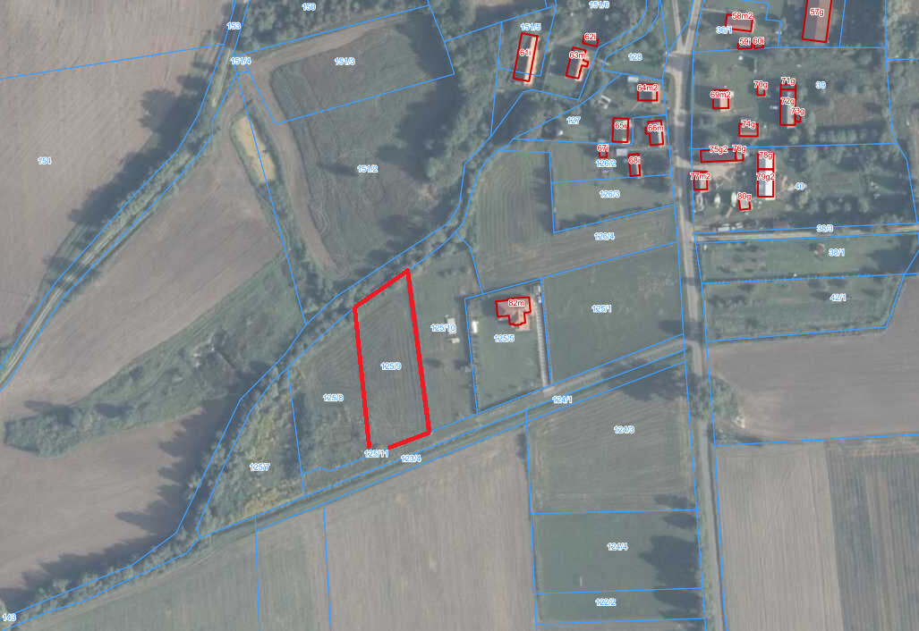 Elbląg Działka pod budowę - Weklice, gm. Elbląg tel: 724 516 951 - powierzchnia: 32 ary-