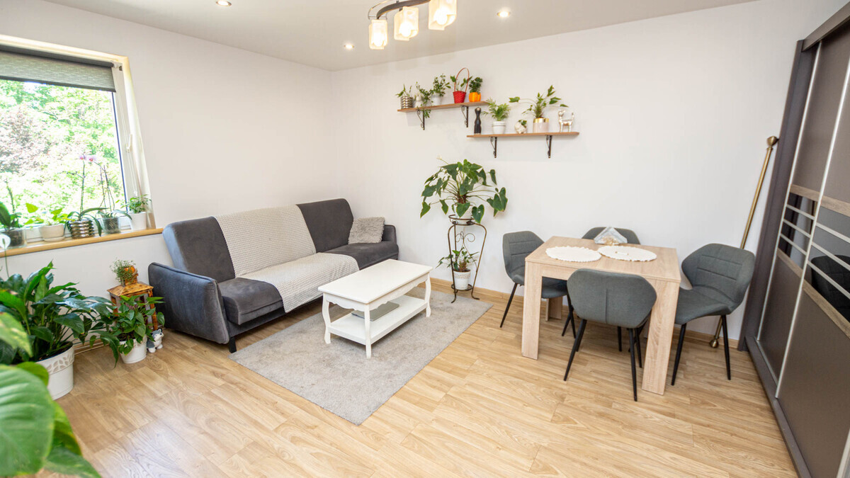Elbląg * * * ABC NIERUCHOMOŚCI * * *NOWA OFERTA!! MIESZKANIE BEZCZYNSZOWE Z OGRÓDKIEM!!!2 pokoje, o pow. 46,50m2,