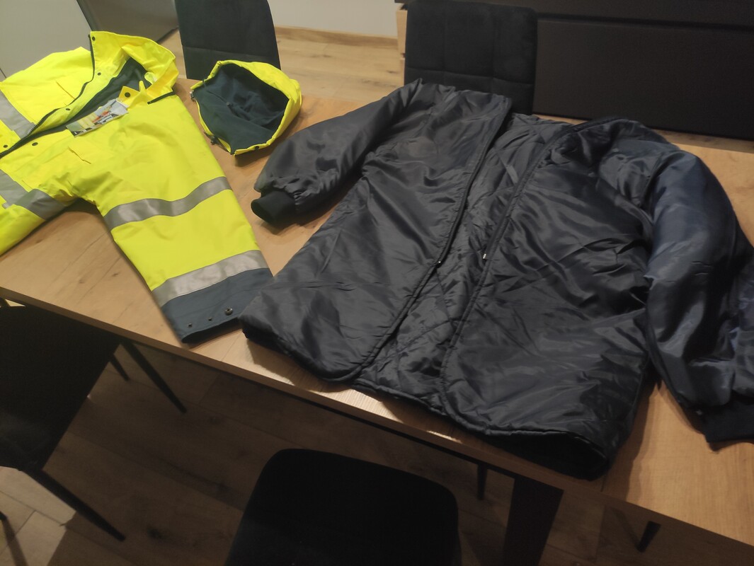 Elbląg Ubrania robocze zimowe rozmiary xxl 350zl
