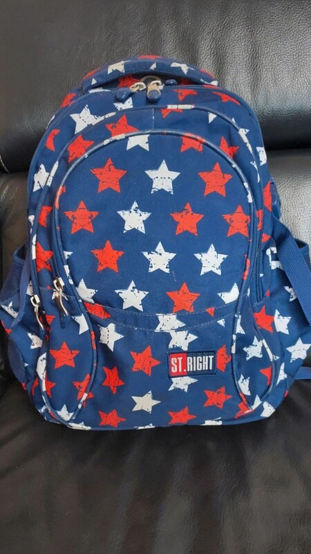 Elbląg Sprzedam firmowy plecak St. Right pasujący zarówno dla dziewczynki jak i chłopca. Używany sporadycznie, jest w