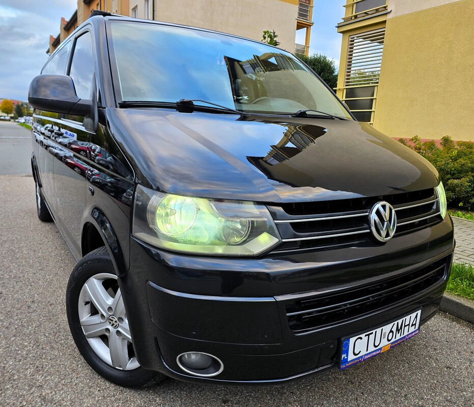 Elbląg Volkswagen Caravelle 2,0 TDI 140Km 2010Rok  Automatyczna Skrzynia DSG 9-Cio Osobowy-Elektryczne Szyby