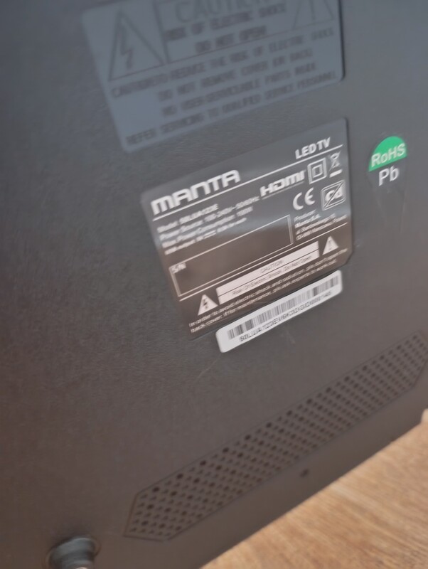 Elbląg Sprzedam telewizor Manta 50 cali. Smart. Gwarancja do października 2026.W zestawie pilot i papiery. Kontakt sms