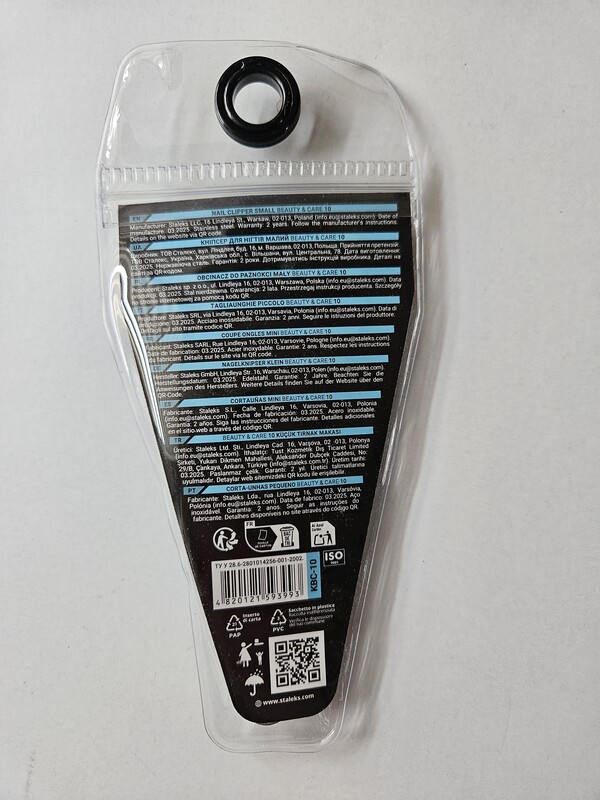 Elbląg Obcinacz do paznokci profesjonalny Staleks.
Nowy, nieużywany, nieotworzony, w fabrycznym opakowaniu.