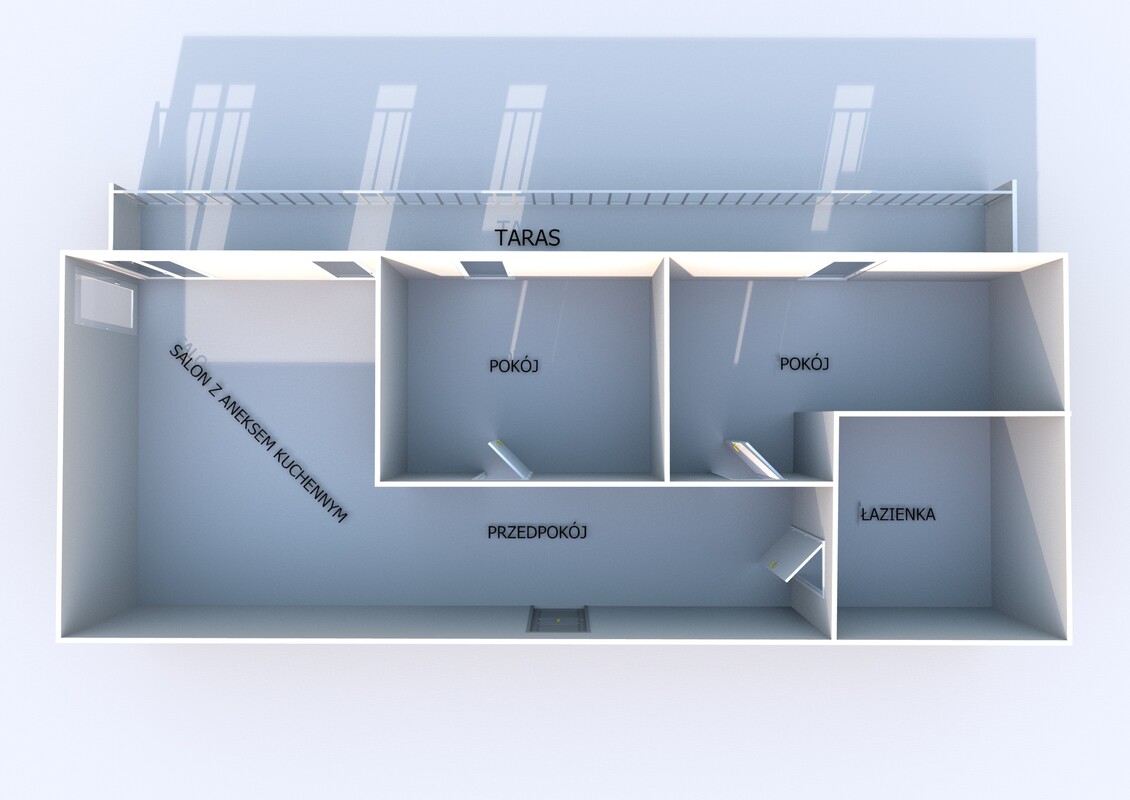 Elbląg WGN Nieruchomości oddział Elbląg prezentuje nowoczesne mieszkanie w bloku z 2024 roku przy ul. Grunwaldzkiej -
