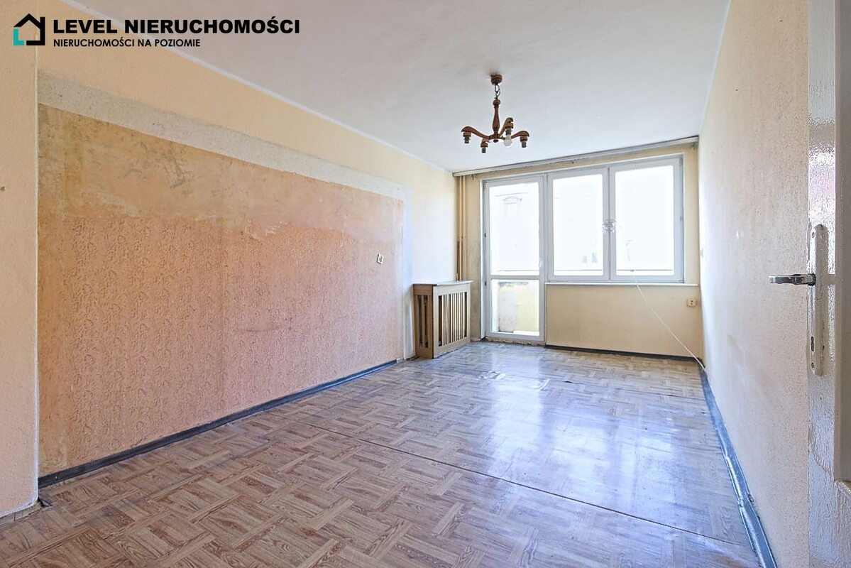 Elbląg LEVEL NIERUCHOMOŚCI Mieszkanie dwupokojowe do remontu, możliwość zrobienia